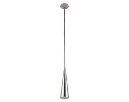 LAMPA wisząca PIETRO SN FH31801-BJ SN Italux metalowa OPRAWA brina stylo ZWIS stożek sopel TUBA dzwon stal szczotkowana