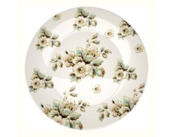 Talerz deserowy Cottage Flower white