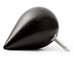 Wieszak Dropit Czarny Mały 2szt. Normann Copenhagen