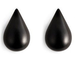 Wieszak Dropit Czarny Duży 2 szt. Normann Copenhagen