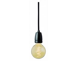 Lampa NUD Classic Czarna Ceramiczna