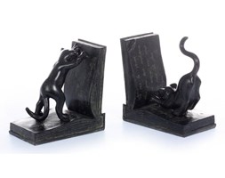 Dekoria Podpórki Black Cats na książki 15x8,5x15,5cm, 15 × 8,5 × 15,5 cm