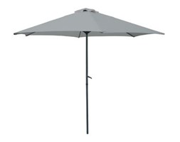 Parasol ogrodowy śr. 275 cm szary
