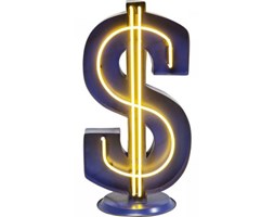 Lampa dekoracyjna Dollar Neon