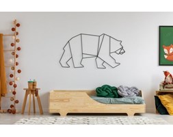 BOX 4 90x190cm Łóżko drewniane dziecięce