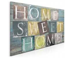 Home sweet home - nowoczesny obraz na płótnie