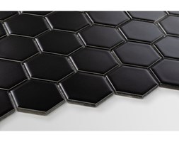 Hexagon duży, czarny, matowy