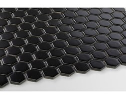Hexagon mały, czarny, matowy