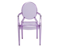 Krzesło dziecięce Mini Royal Junior inspirowane Louis Ghost