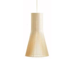 SECTO-Lampa wisząca Drewno Wys.45cm