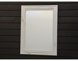 LUSTRO LUSTERKO BIAŁE PROSTOKĄT RETRO SHABBY CHIC