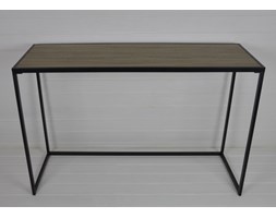 STOLIK STÓŁ BIURKO METALOWE LAMINOWANY BLAT DĄB