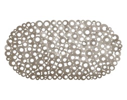 Mata łazienkowa Ring 69x36cm, brąz.
