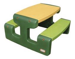 Little Tikes Duży stół piknikowy zielony