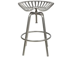 Esschert Design Stołek barowy Tractor, szary, IH022