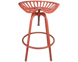 Esschert Design Stołek barowy Tractor, czerwony, IH024