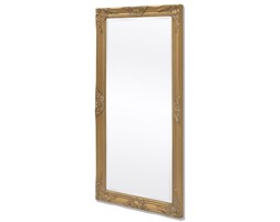 vidaXL Lustro ścienne w stylu barokowym, 120x60 cm, złote