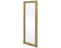 vidaXL Lustro ścienne w stylu barokowym, 140x50 cm, złote