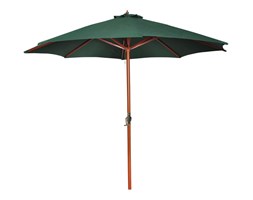 vidaXL Parasol przeciwsłoneczny w kolorze zielonym o wysokości 258 cm.
