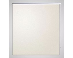 vidaXL Roleta przeciwsłoneczna 120 x 230 cm kremowo biała