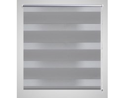 vidaXL Roleta Zebra 120 x 230 cm Szara