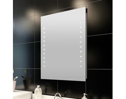 vidaXL Lustro łazienkowe LED 50x60 cm