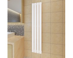 vidaXL Panel grzewczy, kaloryfer biały 311 x 1500 mm