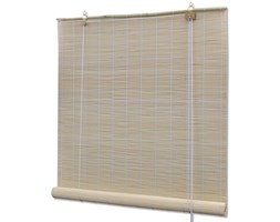 vidaXL Naturalna bambusowa roleta 120 x 220 cm