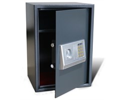 vidaXL Elektroniczny sejf cyfrowy z półką 35 x 31 x 50 cm