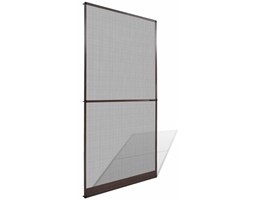 vidaXL Brązowa moskitiera na drzwi 120 x 240 cm