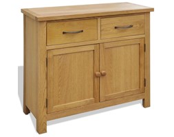 vidaXL Szafka 90 x 33,5 x 83 cm, drewno dębowe