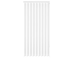 vidaXL Żaluzje pionowe z białego materiału 180x180 cm