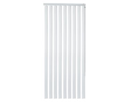 vidaXL Żaluzje pionowe z PVC, białe, 150 x 250 cm
