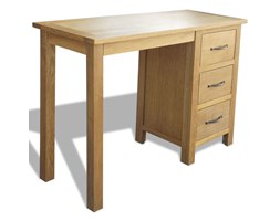 vidaXL Biurko z 3 szufladami w kolorze dąb 106x40x75 cm