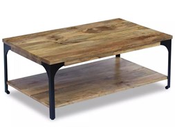 vidaXL Stolik kawowy z drewna mango 100x60x38 cm