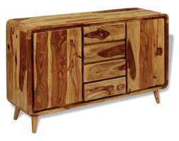 vidaXL Szafka stojąca z drewna sheesham 140x40x87 cm