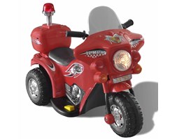 vidaXL Motocykl zasilany na baterię (czerwony)