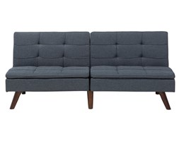Sofa z funkcją spania szara - kanapa rozkładana - wersalka - RONNE