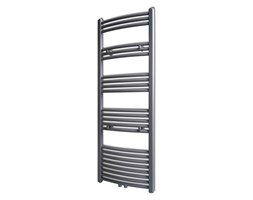 vidaXL Grzejnik łazienkowy, wygięty 500 x 1424 mm, szary