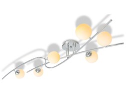 vidaXL Lampa sufitowa na 6 żarówek LED G9 240 W