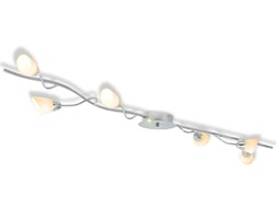 vidaXL Lampa sufitowa na 6 żarówek LED G9 240 W