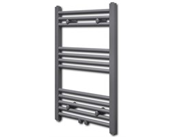 vidaXL Grzejnik łazienkowy, prosty 500 x 764 mm, szary
