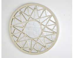 LUSTRO OKRAGŁE GLAMOUR ZŁOTE 60CM