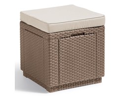 Allibert Puf ze schowkiem, kolor cappuccino, 228096