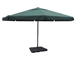 vidaXL Zielony parasol ogrodowy z aluminiową ramą i przenośną podstawą