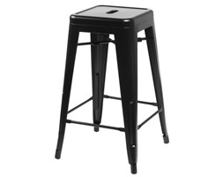 Stołek barowy Paris 66cm inspirowany Tolix