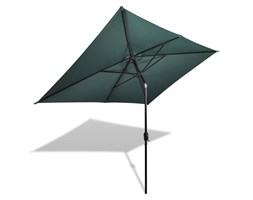 vidaXL Prostokątny parasol ogrodowy, zielony, 200x300 cm