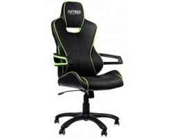 Nitro Concepts E200 Race fotel gamingowy - czarno-zielony