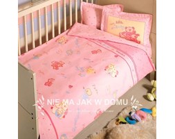 Pościel niemowlęca Tac Bio My Little Baby - różowa - 4 elem.
