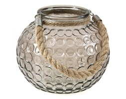 Lampion - Seaside - duży szaro-brązowy